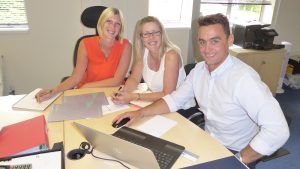 The Clarity Care Consulting Team - Lynn Osborne, Dave James and Emma Lindsay