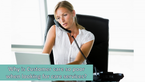 Why is customer care so poor - small