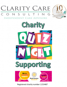 Clarity Care Consulting Quiz Night