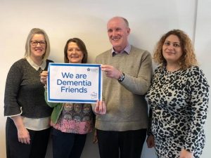 Lynn Osborne - Soraiya Humby - Kate Slade of Clarity Care Consulting Are Dementia Friends