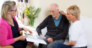 Clarity Care Consulting Independent Care Advisor talking with client